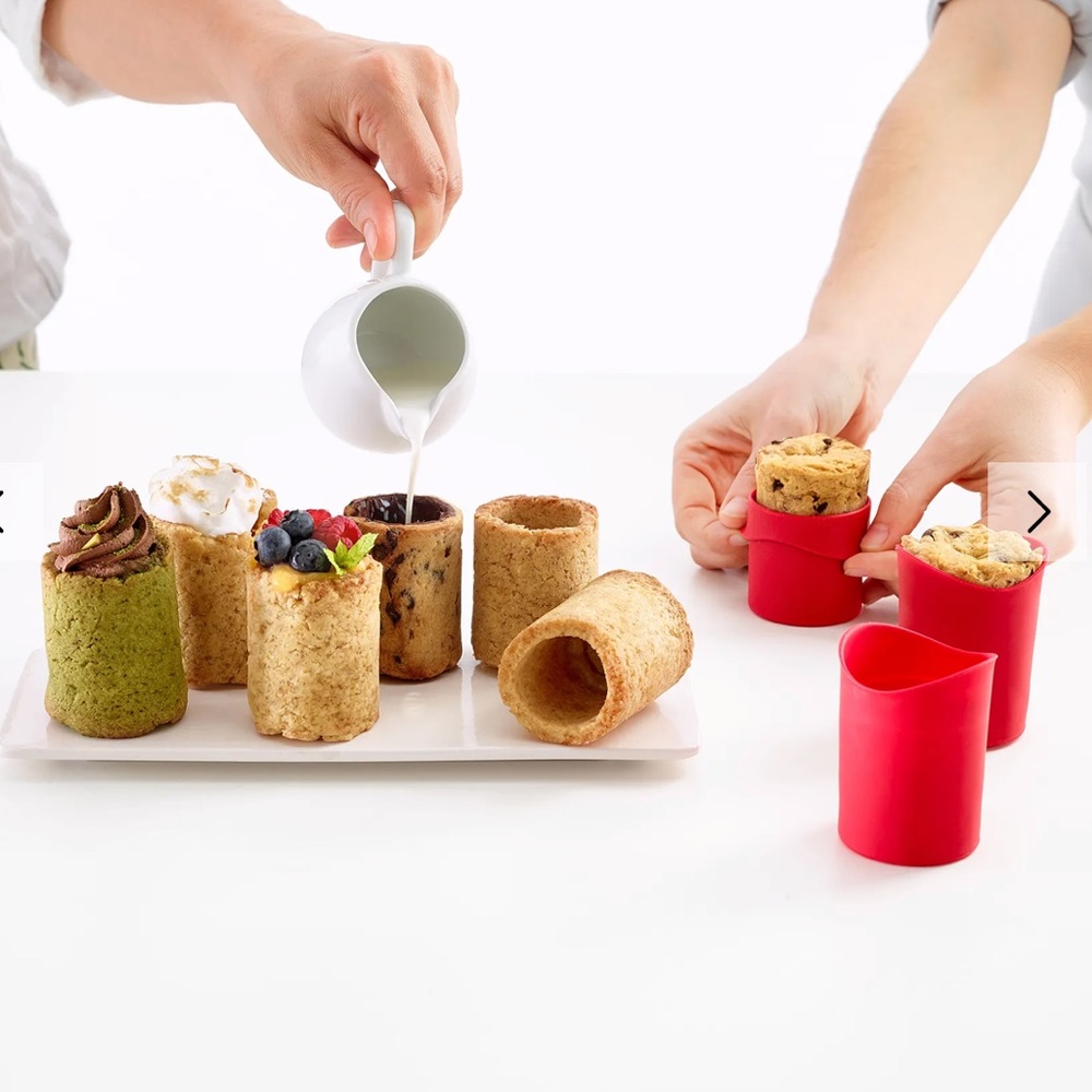 Cookie Cup Baking Set. Silicone. New and Unused.